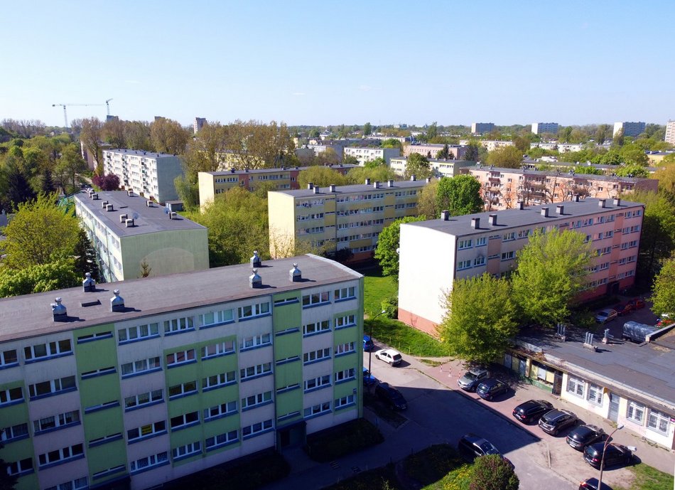 Miejsce, w którym powstanie parking na Kozinach