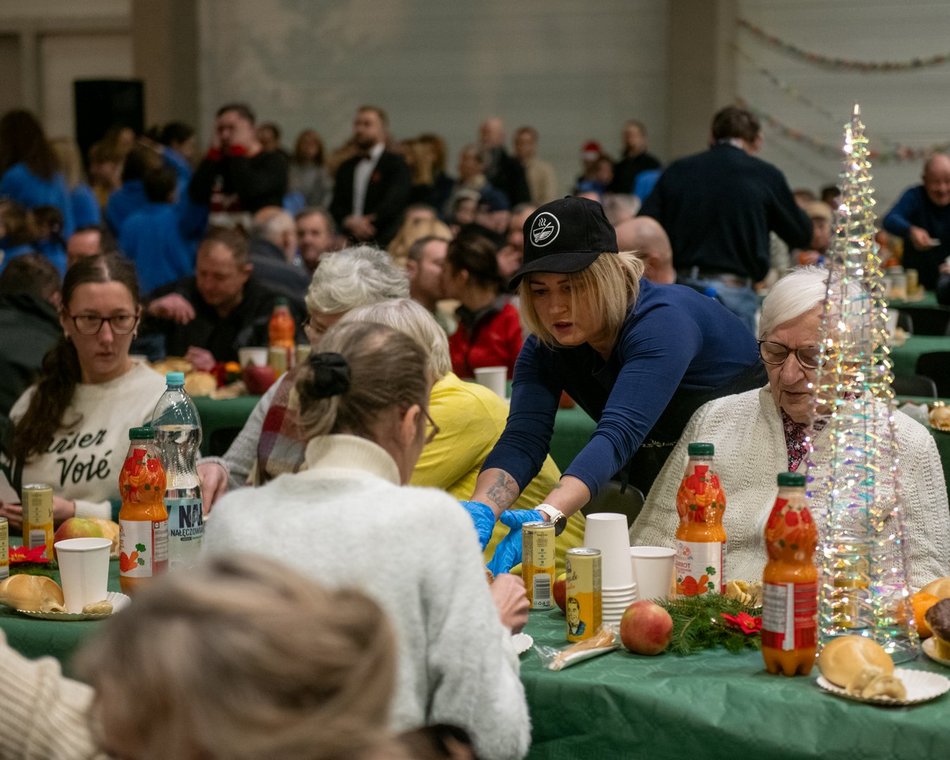 Miejska Wigilia dla osób samotnych w Łodzi 2024