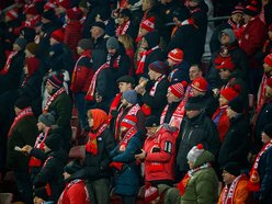 Łódź. Kibice na meczu Widzewa Łódź z Koroną Kielce