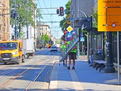 Remont kostki na ulicy Jaracza wystartował