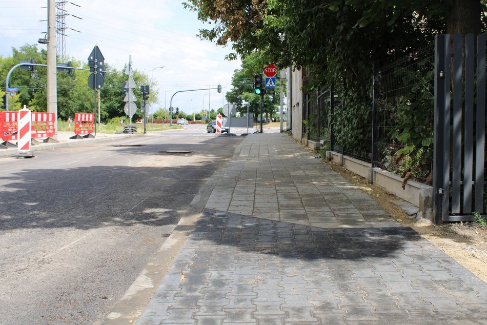 Łódź. Remont Dachowej w Łodzi. Przed drogowcami ostatnie prace