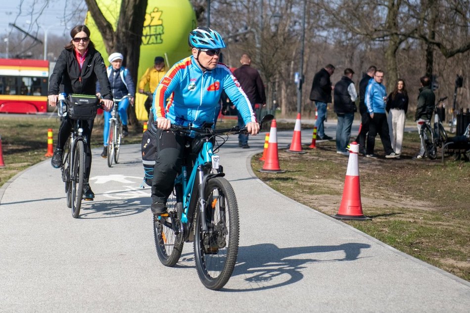 Łódź. drogi rowerowe