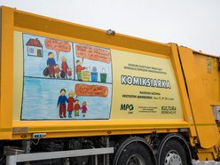 Łódź. Komiksy na... śmieciarkach MPO Łódź! Autorami uczniowie szkół podstawowych w Łodzi