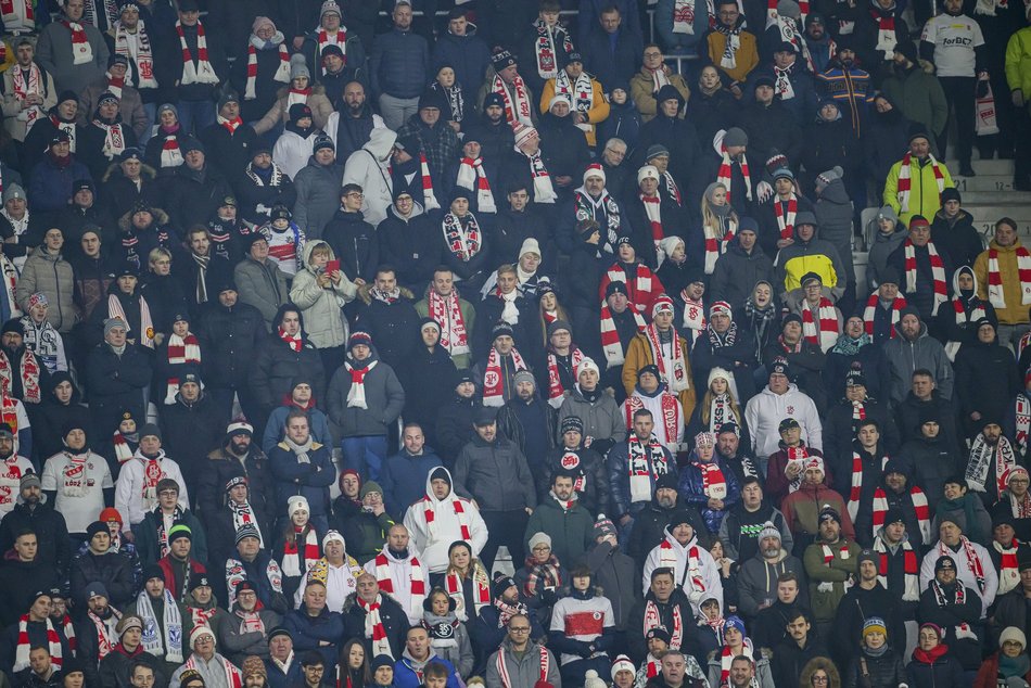 Kibice na meczu ŁKS Łódź z Legią Warszawa. Byłeś? Odszukaj się na trybunach!