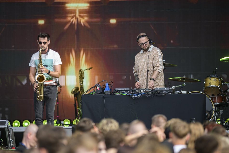 Didżeje utrzymują emocje na Łódź Summer Festival 2025. Tańce przed koncertami