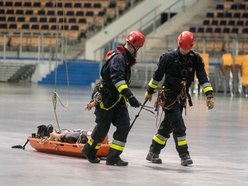 Straż pożarna w Atlas Arenie. W Łodzi odbyły się trzydniowe ćwiczenia służb ratowniczych