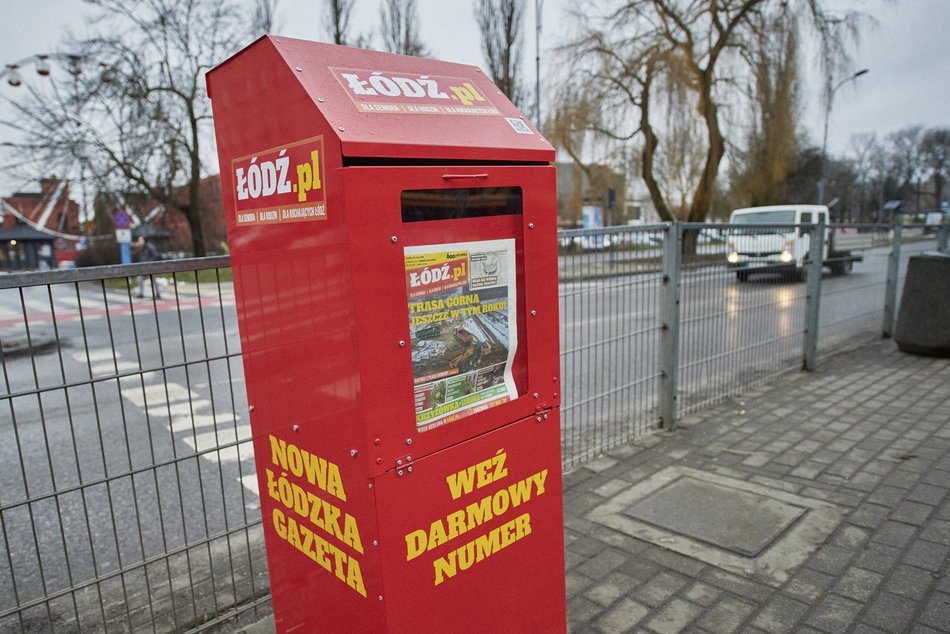 skrzynki ucziwosci lodz mpk tramwaje gazeta prasa