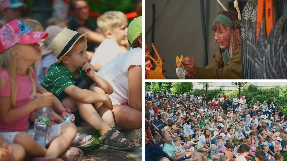 Łódź. Baśniowa Piotrkowska w Łodzi. Magiczny teatr zachwycił najmłodszych widzów