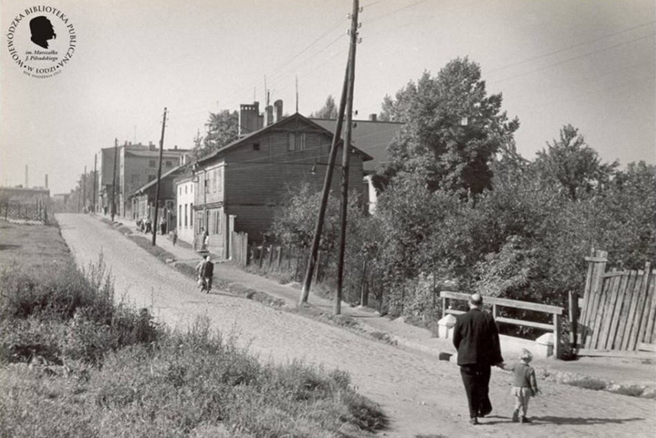 Łódź. Ulica Sporna
