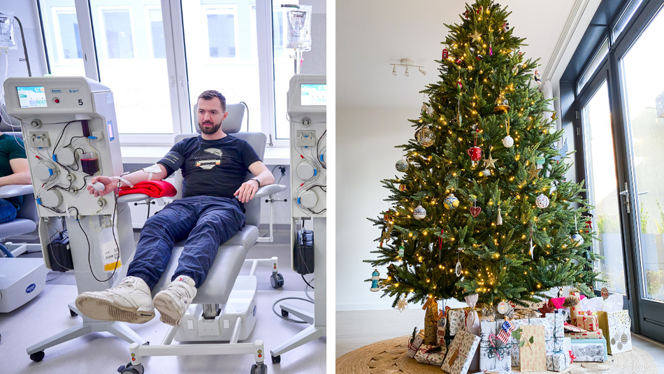 [Translate to Ukraiński:] Łódź. Wymień krew za choinkę! Rusza akcja "Choinka dla Życia" w Łodzi i regionie