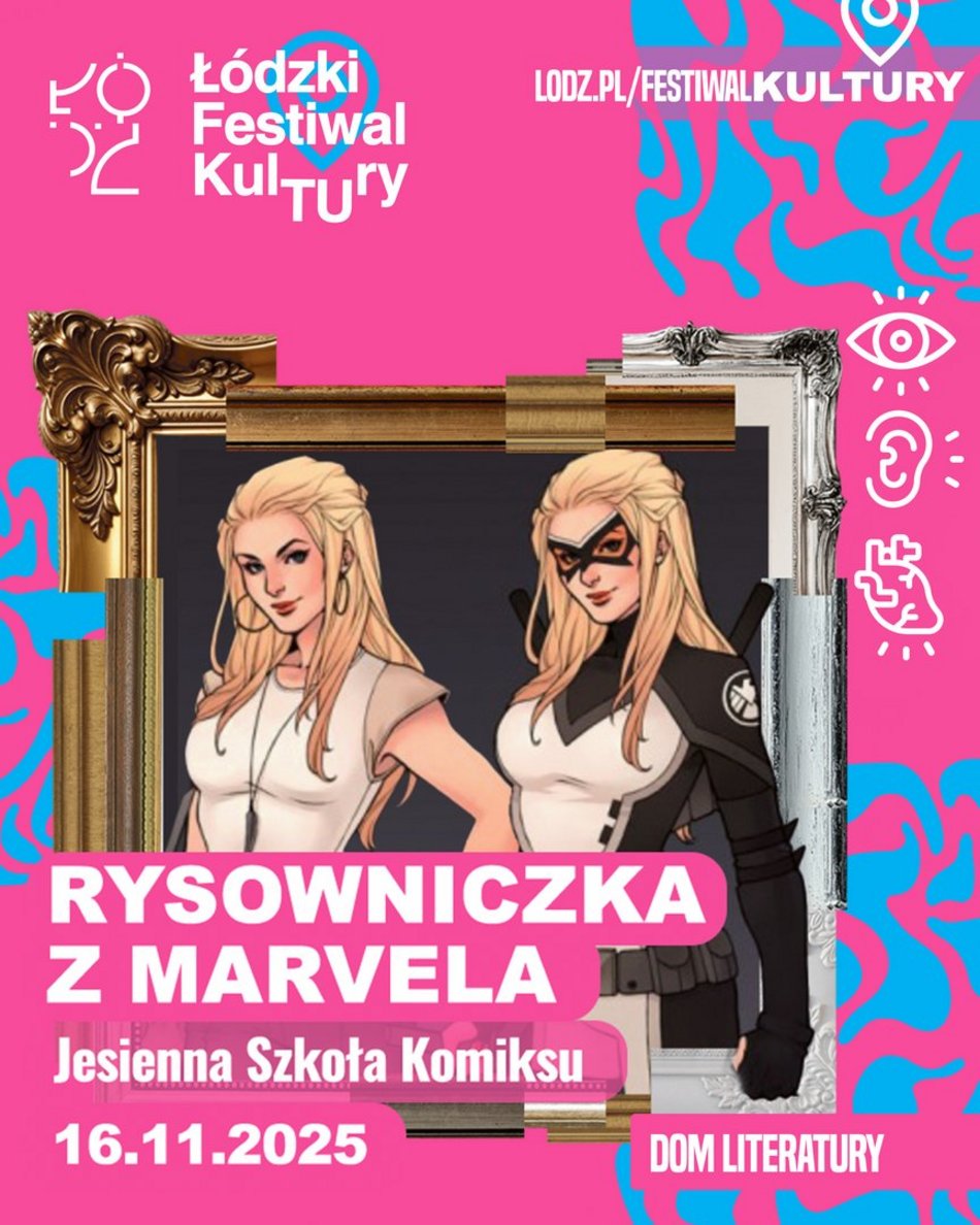Łódź. Rysowniczka z Marvela - Jesienna Szkoła Komiksu 