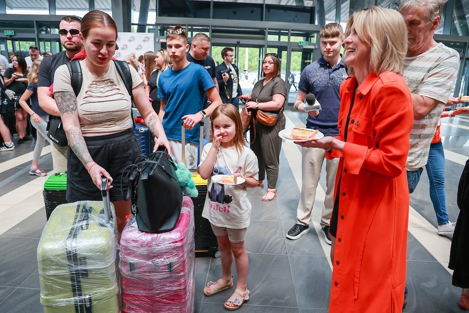 Łódź. Z lotniska w Łodzi prosto do Szarm el-Szejk! Pierwsi pasażerowie już na pokładzie
