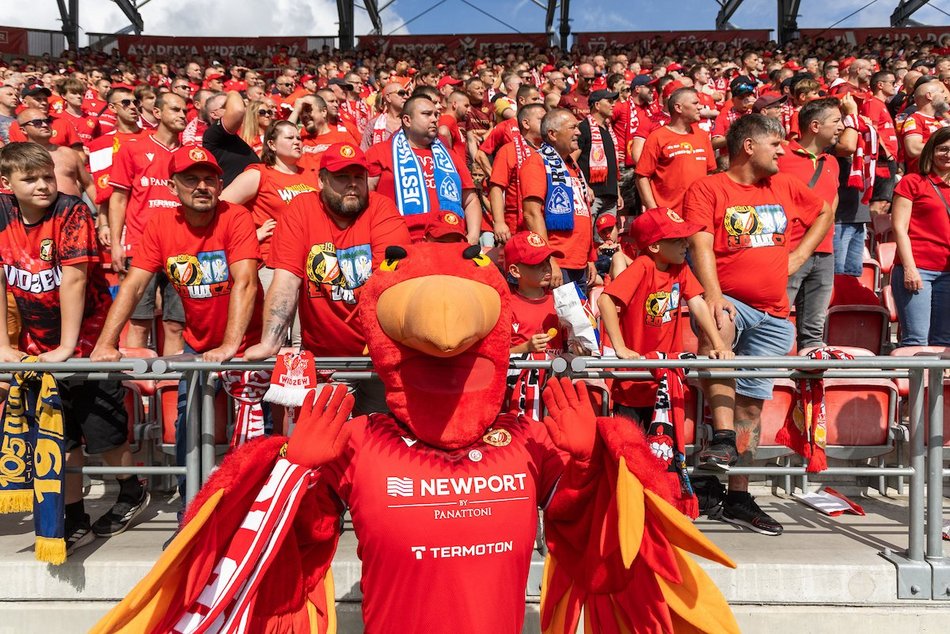 Łódź. Kibice na meczu Widzewa Łódź z Zagłębiem Lubin. Byłeś? Odszukaj się w galerii