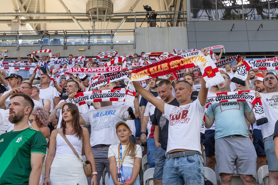 Łódź. Kibice na meczu ŁKS Łódź ze Stalą Mielec. Byłeś? Odszukaj się w naszej galerii