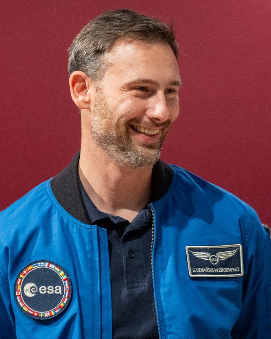 Łódź. Sławosz Uznański-Wiśniewski spotkał się z uczniami