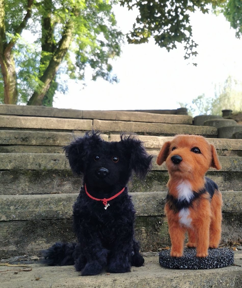 Elkapentelka - szydełkowe portrety zwierząt