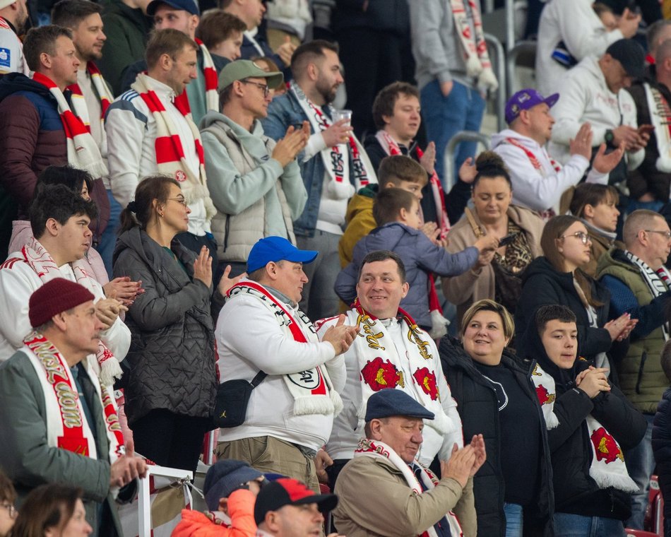 Kibice na meczu ŁKS Łódź z Wartą Poznań. Byłeś? Odszukaj się w galerii