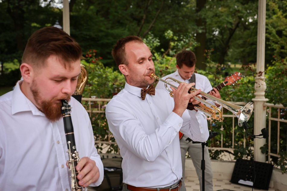 Łódź. Letnie Koncerty w Altanie. Filmowa muzyka w interpretacji zespołu Tripper Stompers