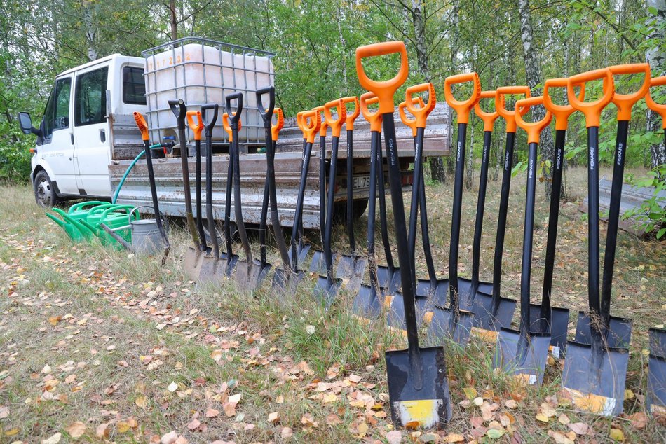 Rozrasta się Las Młodej Łodzi. Sadzenie drzew