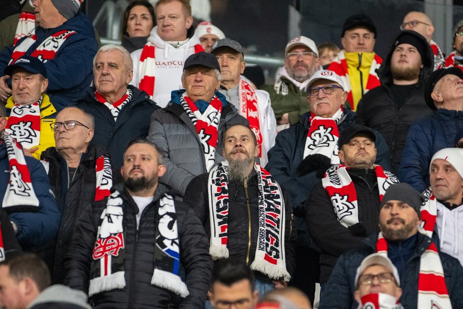 Kibice na meczu ŁKS Łódź z Puszczą Niepołomice. Byłeś/aś? Odszukaj się w galerii