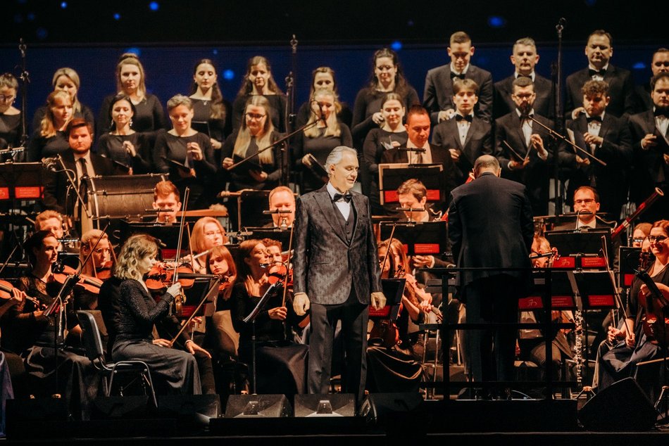 Łódź. Andrea Bocelli w Atlas Arenie w Łodzi