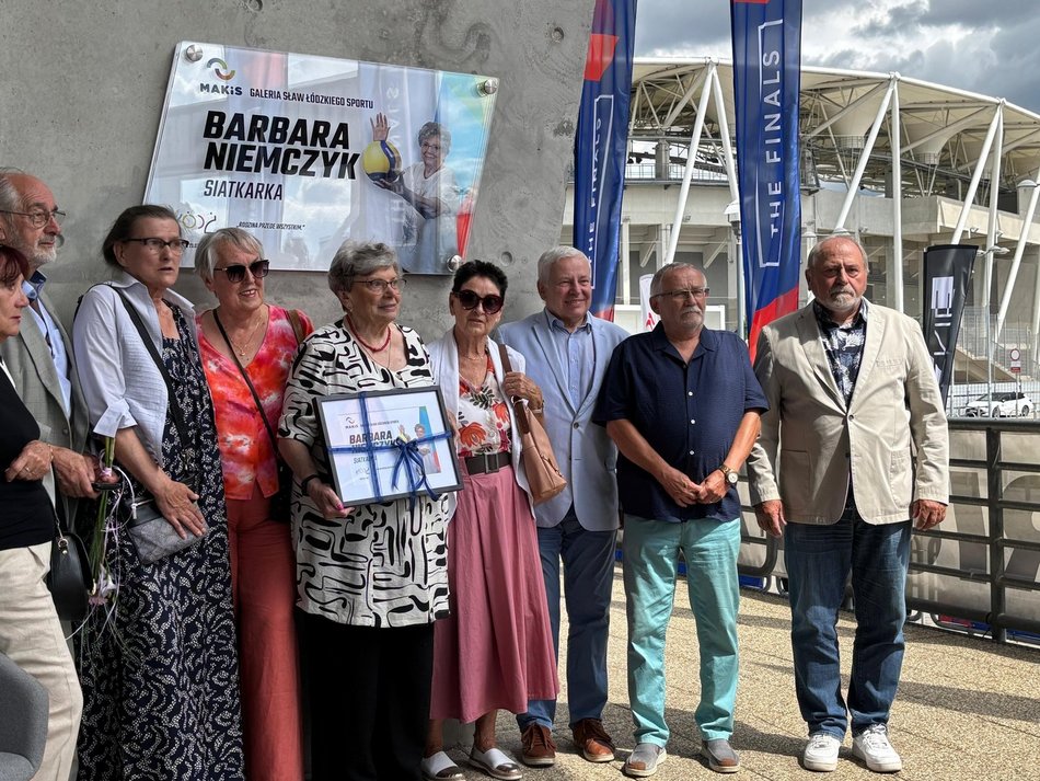 Łódź. Barbara Niemczyk w Galerii Sław Łódzkiego Sportu. To najbardziej utytułowana siatkarka z Łodzi