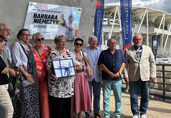 Łódź. Barbara Niemczyk w Galerii Sław Łódzkiego Sportu. To najbardziej utytułowana siatkarka z Łodzi