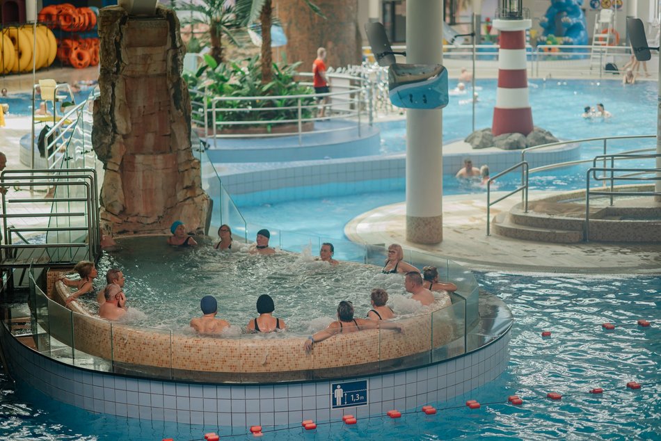 Finał Senioraliów 2025 w Łodzi w Aquaparku Fala