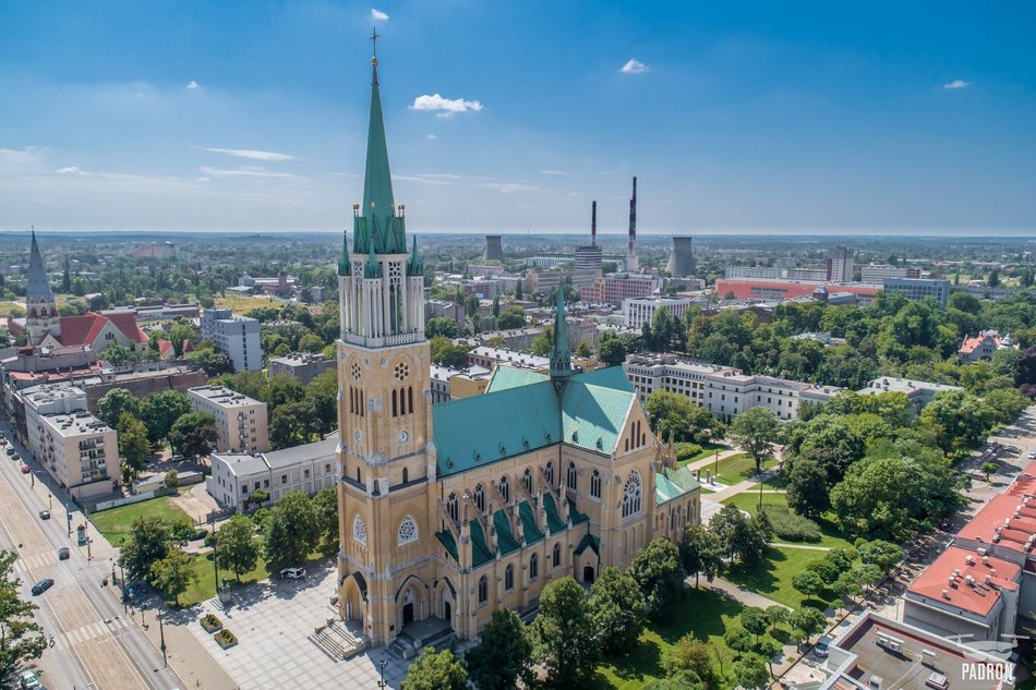 Łódź. Katedra w Łodzi