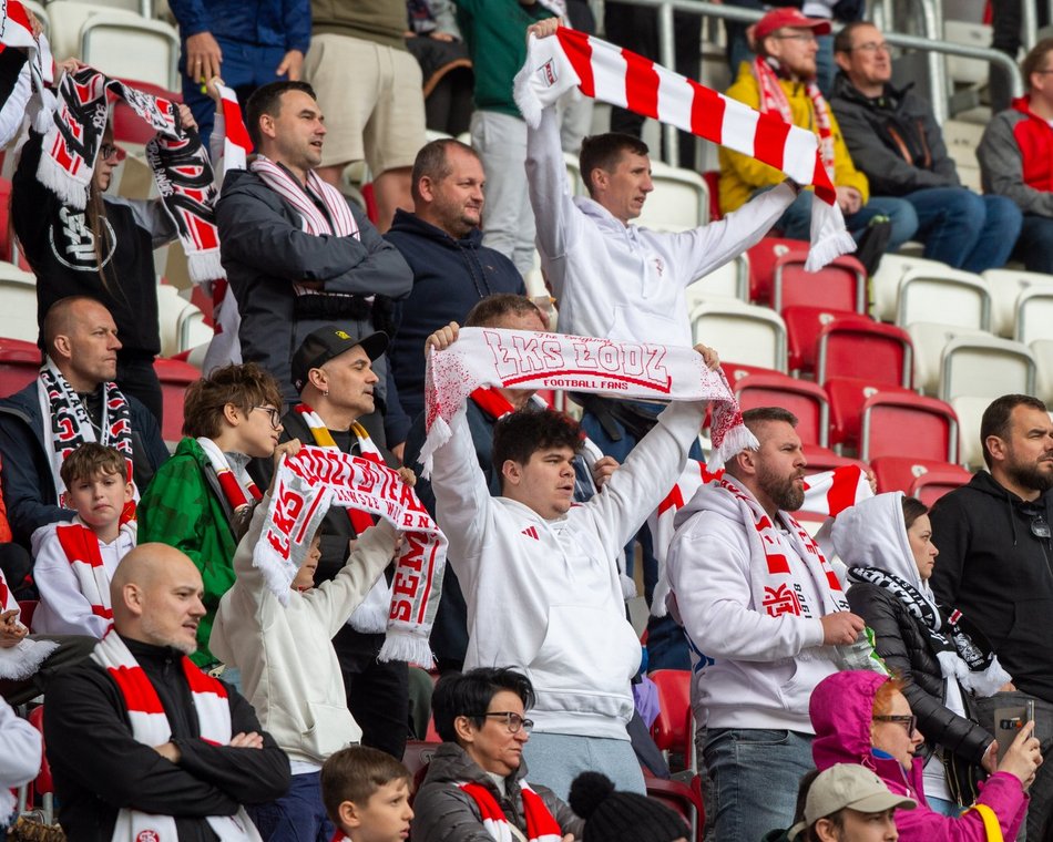 Łódź. Kibice na meczu ŁKS Łódź - Stal Rzeszów. Byłeś/aś? Znajdź się w galerii zdjęć!
