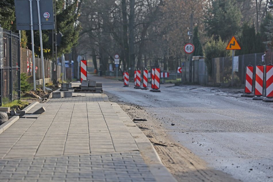 Remont na Młynku w Łodzi postępuje. Zobacz efekty pracy drogowców