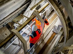 Tunel średnicowy pod Łodzią. Tarcza Katarzyna gotowa do drążenia