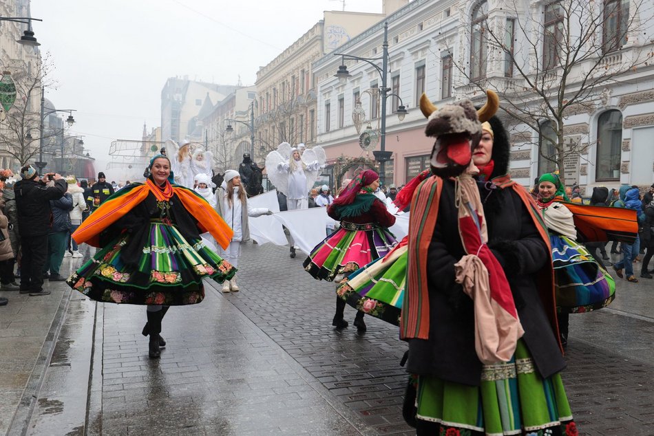Orszak Trzech Króli na ul. Piotrkowskiej w Łodzi