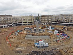 Remont placu Wolności. Sprawdzamy, jak postępują prace.