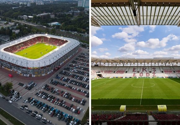 Stadiony Widzewa Łódź i ŁKS Łódź