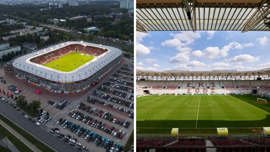 Stadiony Widzewa Łódź i ŁKS Łódź