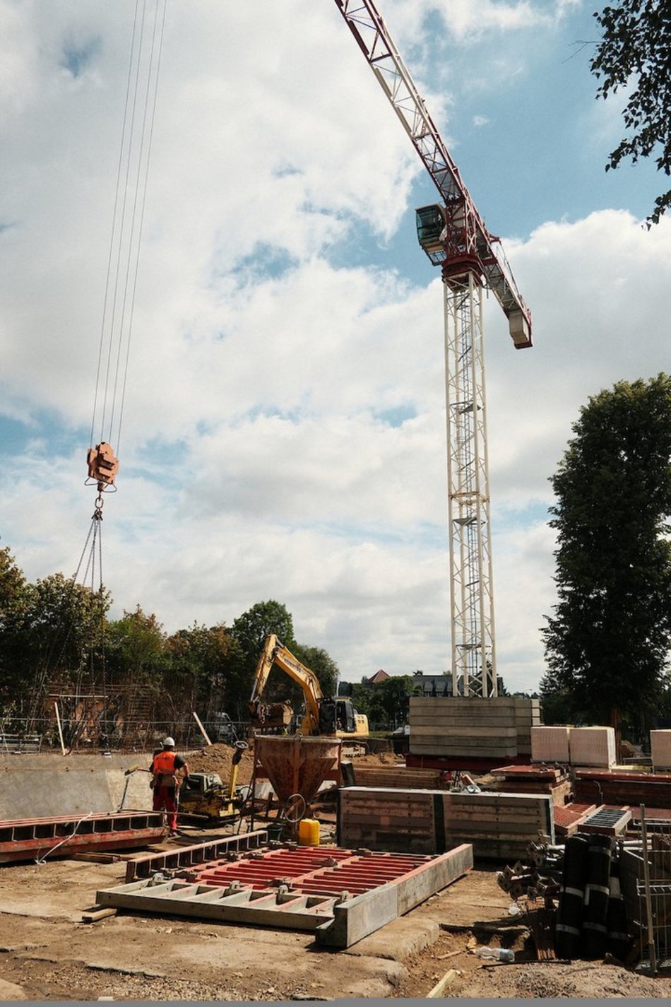 Łódź. Nowe przedszkole w Nowosolnej. Budowa nie zwalnia tempa