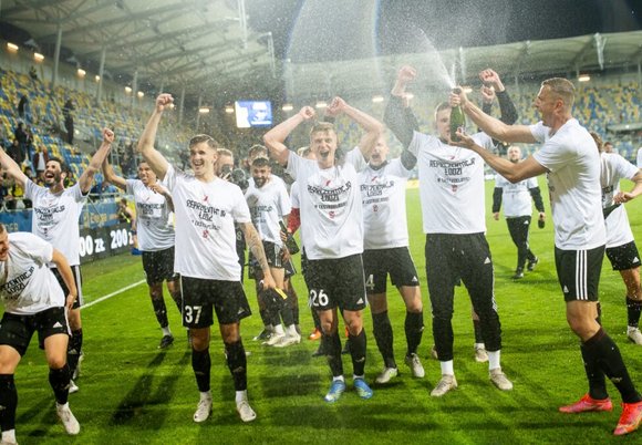 ŁKS Łódź awansował do Ekstraklasy 