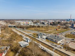 Łódź. dworzec Łódź Żabieniec