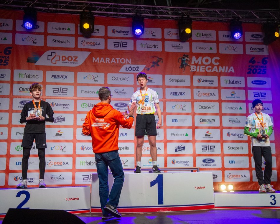 Kids Run na DOZ Maraton Łódź 2025. Tak pobiegły dzieci!