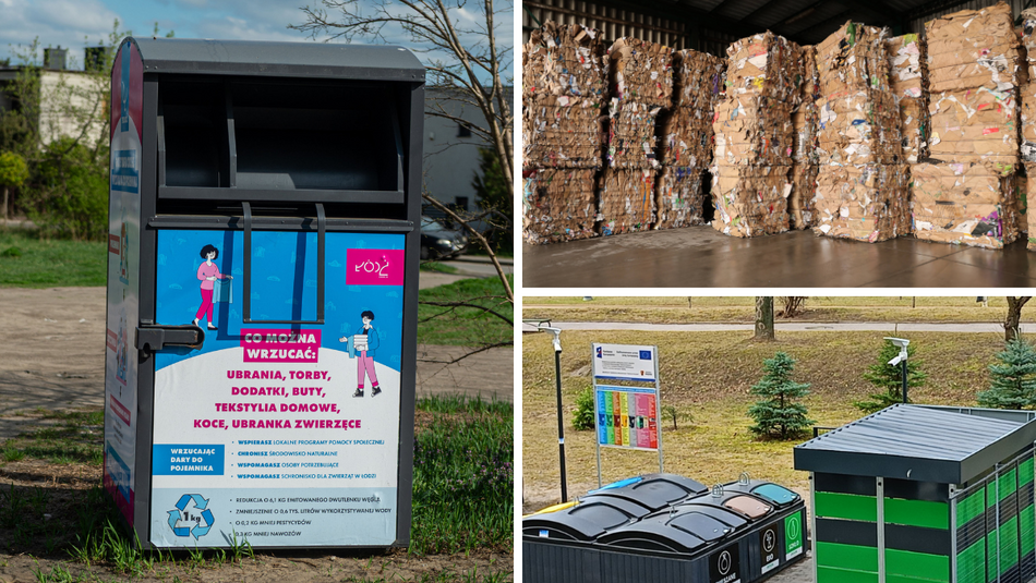 Łódź. Łódź potrafi w recykling! PSZOK, pojemniki na ubrania, EKOzwroty i więcej 