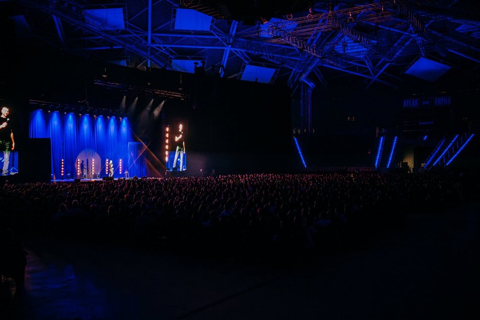 Łódź. Mateusz Socha w Atlas Arenie w Łodzi