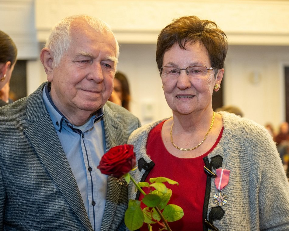 Łódź. Medale za długoletnie pożycie małżeńskie