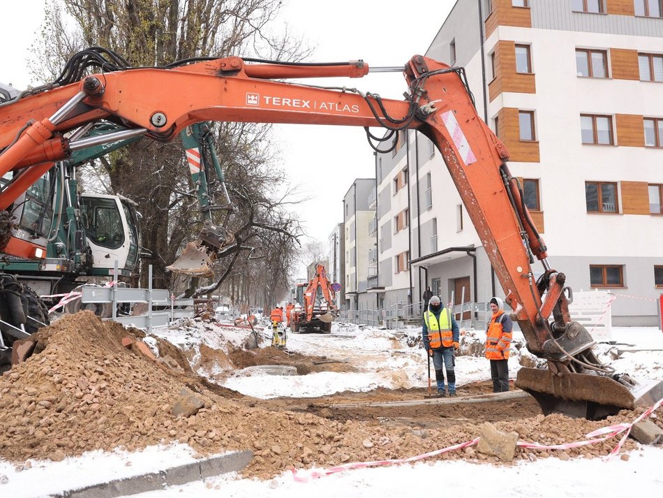 Łódź. Nowe drogi na Górnej w Łodzi