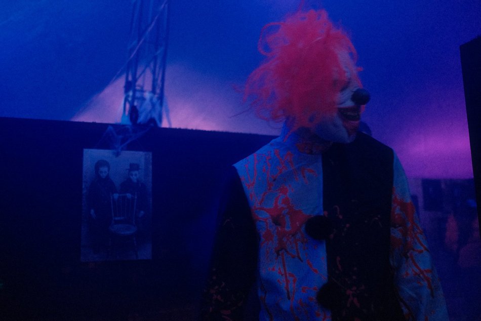 Łódź. Straszny Cyrk w Manufakturze w Łodzi. Wchodzisz tam na własną odpowiedzialność!