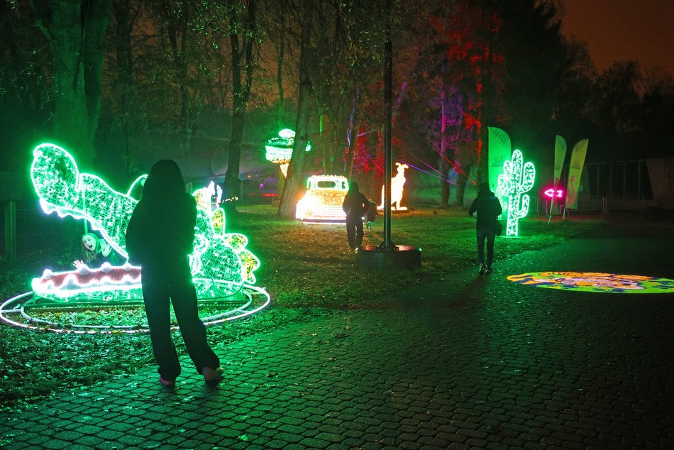 Park Miliona Świateł w Orientarium Zoo Łódź