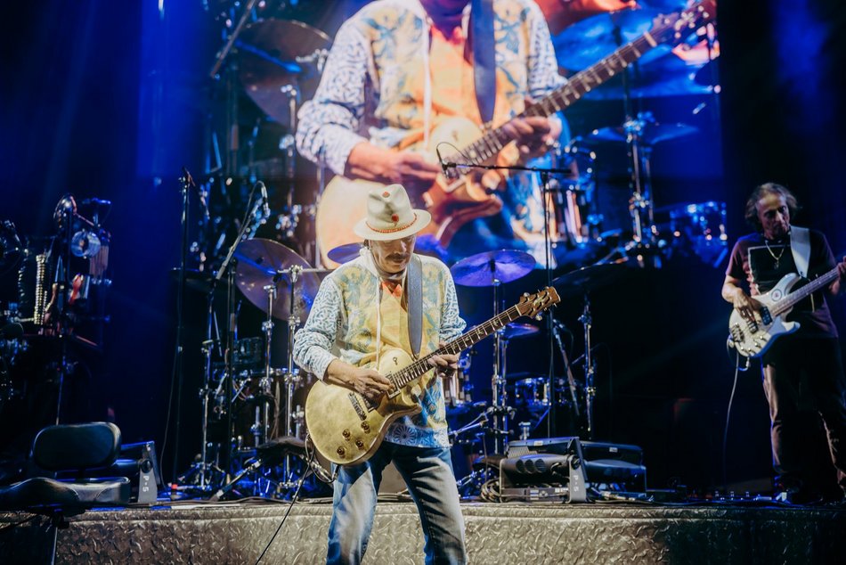 Carlos Santana wystąpił w Łodzi. Byłeś? Odszukaj się w galerii