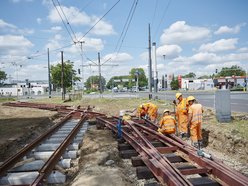 Remont krańcówki na Teofilowie