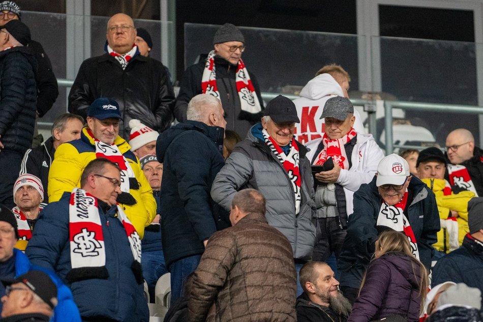 Kibice na meczu ŁKS Łódź z Puszczą Niepołomice. Byłeś/aś? Odszukaj się w galerii