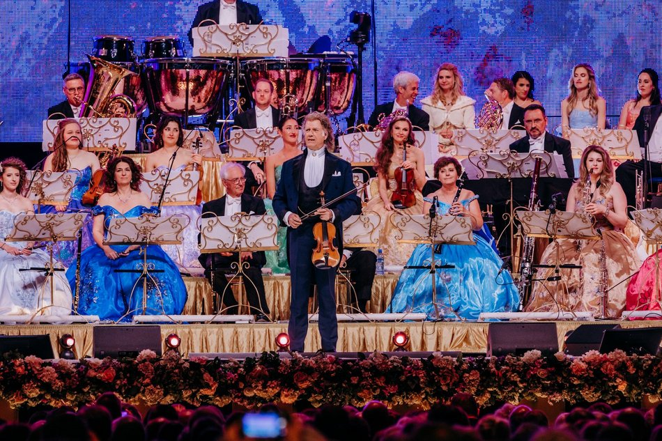 Łódź. Andre Rieu w Atlas Arenie. Holenderski skrzypek oczarował publiczność